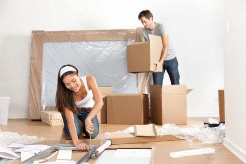 Putney man with van assisting a family with their move