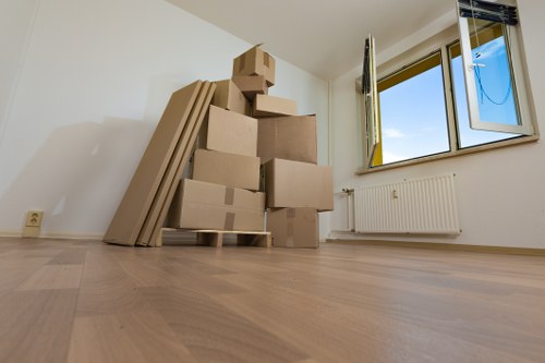 Satisfied customers during a successful move in Putney using a reliable truck